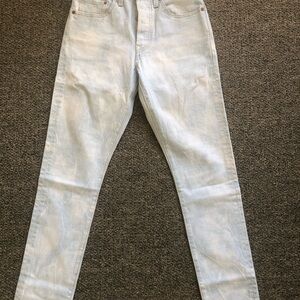 Levi's Acid Wash 501 straight leg Womens